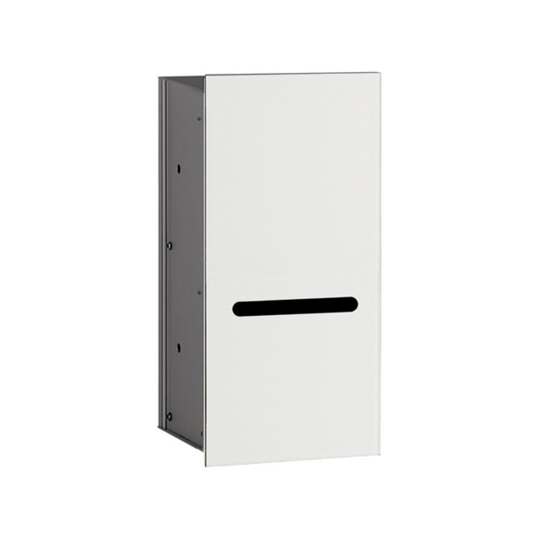 EMCO Asis Module 2.0 WC Papier Unterputzmodul in optiwhite mit Türanschlag links 972427422