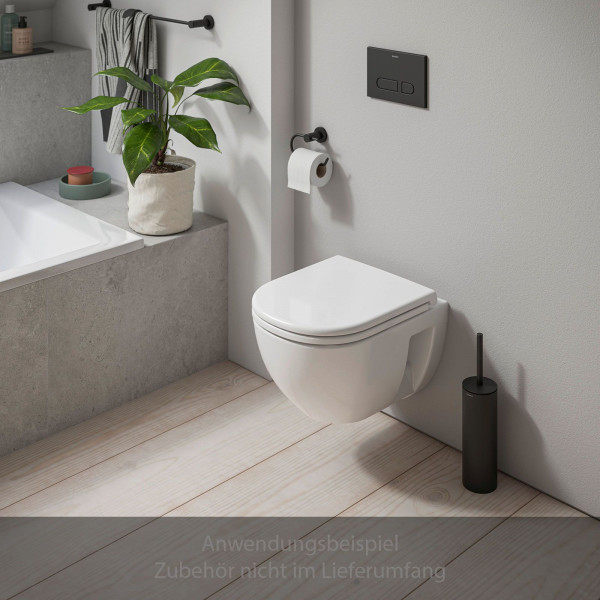 Duravit D-Code WC-Set spülrandlos Compact inkl. WC-Sitz mit Absenkautomatik 45150900A1