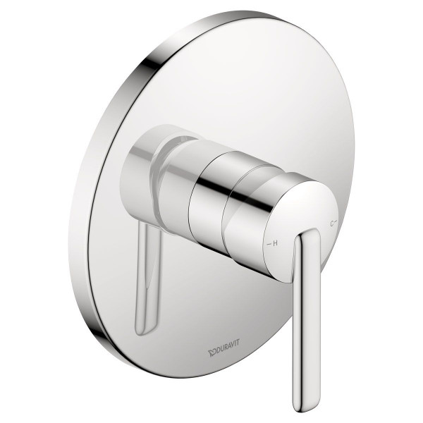Duravit Balcoon Einhebel-Brausemischer Unterputz Chrom BA4210010010