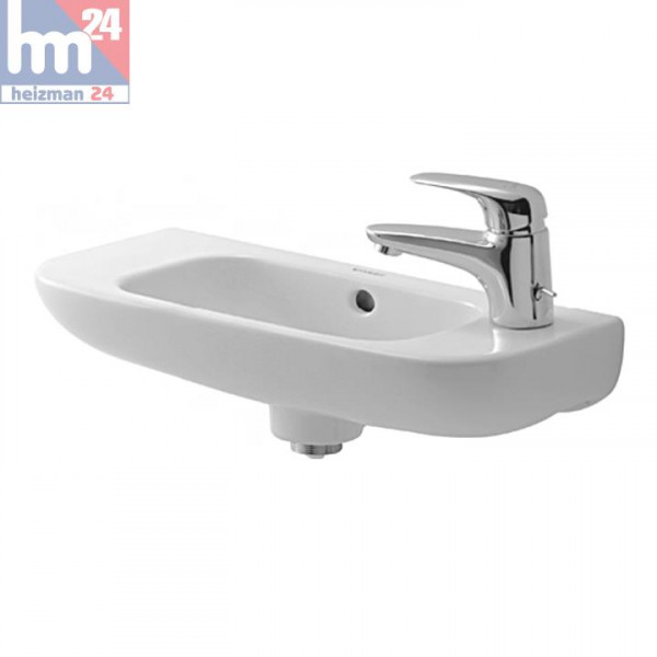 Duravit D-Code Handwaschbecken 50 x 22 cm Hahnloch rechts oder links