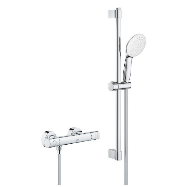Grohe Grohtherm 800 Cosmopolitan Thermostat Brauseset 34768001 chrom 600 mm
