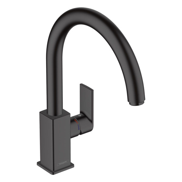 Hansgrohe Vernis Shape M35 Einhebel Küchenmischer 260 in Mattschwarz 71871670