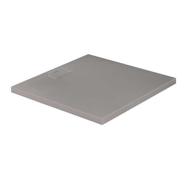 Duravit Stonetto Duschwanne 100x100x5cm Betongrau DuraSolid Q Mineralguss 72016718
