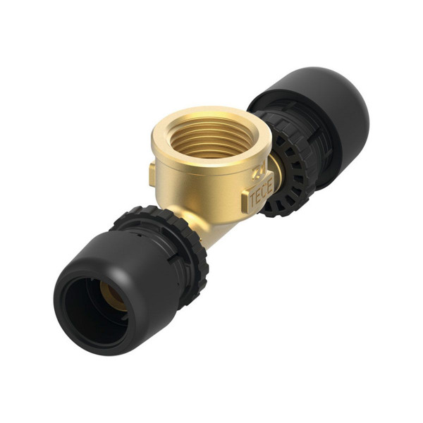 TECElogo-Ax T-Stück IG Si-Bronze Ø32mm x 1" IG x 32 mm 8802804