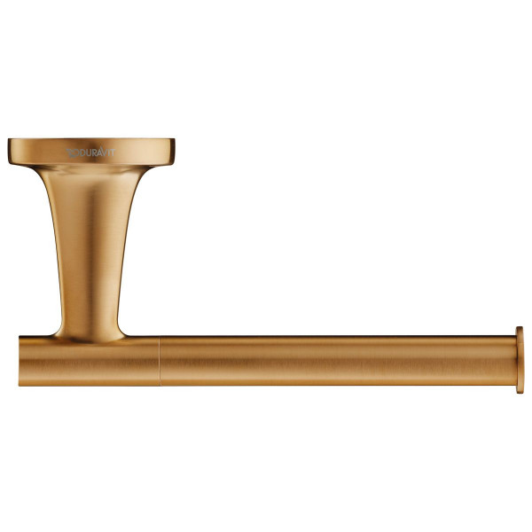 Duravit Papierrollenhalter seitlich Starck T bronze gebürstet 0099370400
