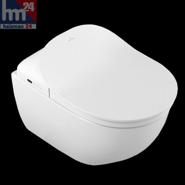 Villeroy & Boch Subway 2.0 ViClean Combipack L4 WC spülrandlos und Dusch-WC-Sitz 5614L4R1