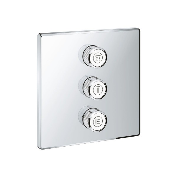 Grohe Grohtherm Smartcontrol Unterputzventil 29127000 chrom eckig