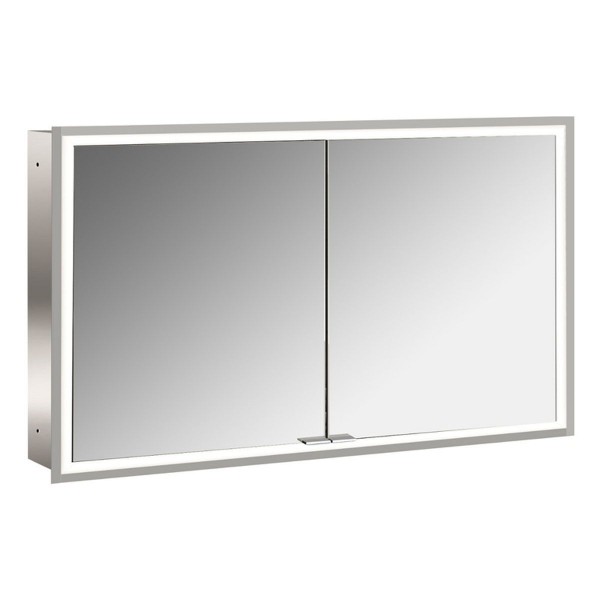 EMCO Lichtspiegelschrank prime 1200 mm Unterputzmodell mit Lichtpaket Rückwand verspiegelt 949705094