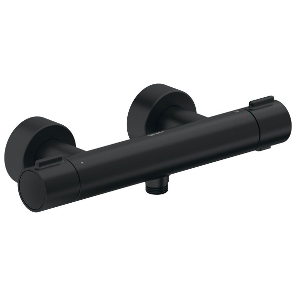Duravit Brausethermostat Aufputz Schwarz Matt TH4220000046