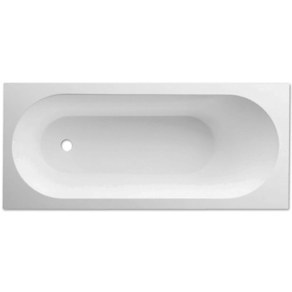 Villeroy & Boch Oberon Rechteck-Badewanne 170x75 cm aus Quaryl Alpinweiß UBQ170OBE2V-01