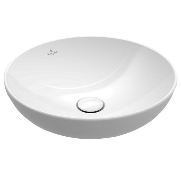 Villeroy & Boch Loop & Friends Aufsatzwaschtisch Weiß 4A450001 Durchmesser 38 cm 4A450001