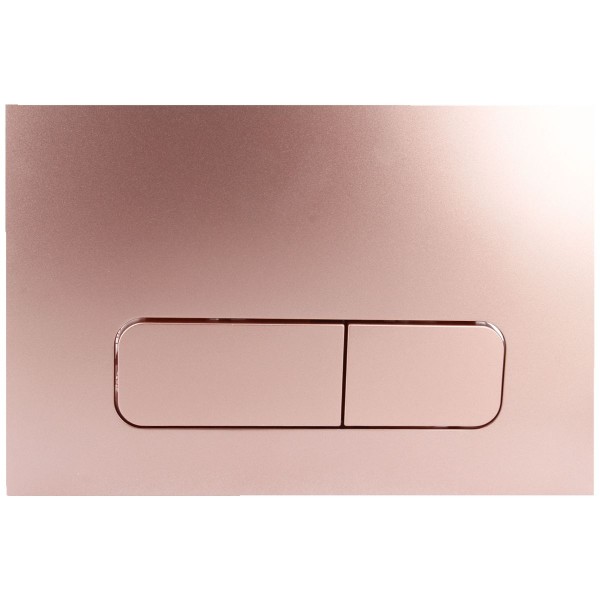 StarBlueDisc Betätigungsplatte Mocha 55 Rose Gold für Geberit Spülkästen UP320, UP300, UP100