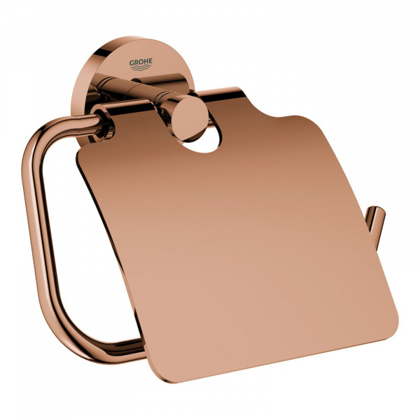 Grohe Essentials WC-Papierhalter mit Deckel Bronze 40367DA1