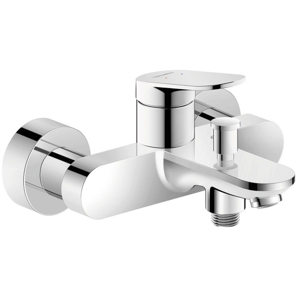 Duravit Wave Einhebel-Wannenmischer Aufputz Chrom WA5230000010