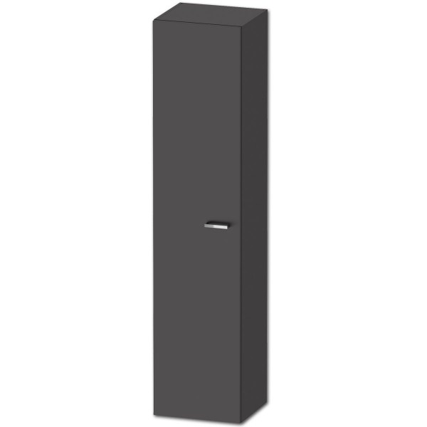 Duravit XBase Badmöbel Schrank XB1144 L/R Hochschrank 1760x400 mm Graphit Matt