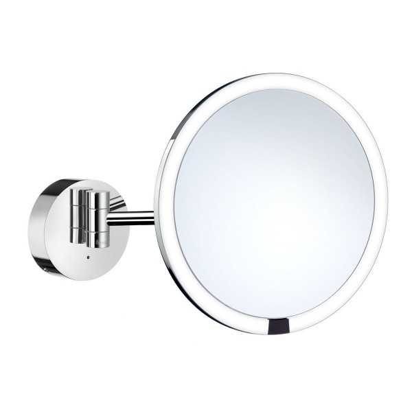 Smedbo OUTLINE LED Kosmetikspiegel FK487H Direktanschluss mit Sensor chrom