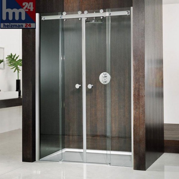 HSK Atelier Gleittür 4-teilig Höhe 200 cm chromoptik 1724120