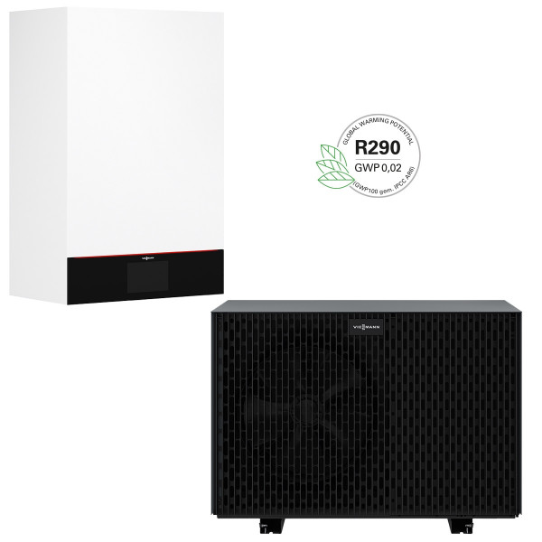 Viessmann Z029990 Vitocal 250-A Monoblock Wärmepumpe Luft-Wasser AWO-M-E-AC 251.A08 2C 8kW