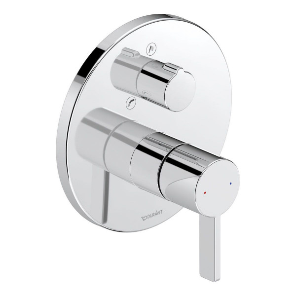 Duravit D-Neo Einhebel-Wannenmischer Unterputz chrom DE5210018010