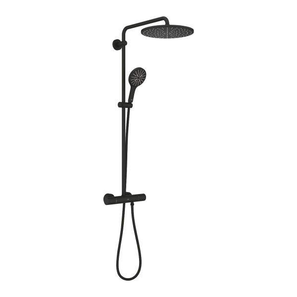 Grohe Rainshower Smartactive 310 Duschsystem Thermostatbatterie Phantom Black 22119KF0