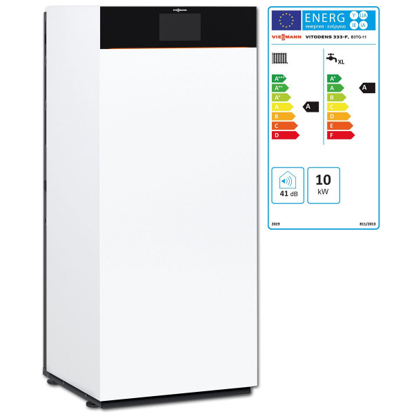 Viessmann Vitodens 333-F Typ B3TG Gas Brennwert Therme 11 kW Z019349 mit 100 Ltr. Ladespeicher