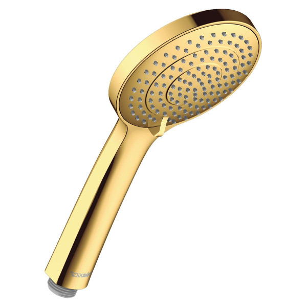 Duravit Handbrause 3jet MinusFlow wassersparend Gold poliert UV0652016034
