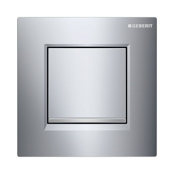 Geberit Urinalsteuerung Typ 30 hochglanz / mattverchromt 116.017.KH.1 pneumatisch