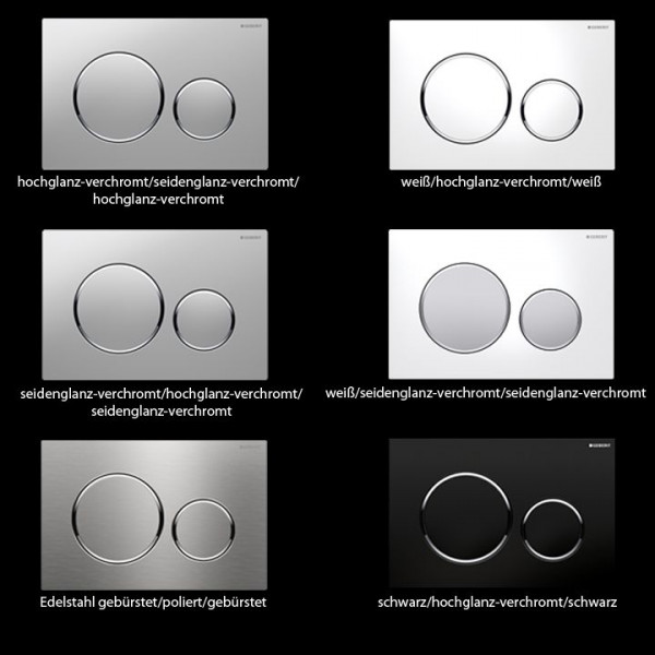 Geberit Sigma 20 Betätigungsplatte für 2-Mengen-Spülung
