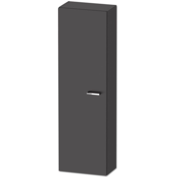 Duravit XBase Badmöbel Schrank XB1143 R/L Halbhochschrank 1320x400 mm Graphit Matt