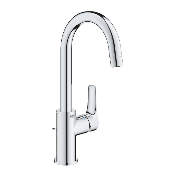 Grohe Eurosmart Einhand Waschtischarmatur L-Size mit Zugstangen Ablaufgarnitur 23537003 Chrom