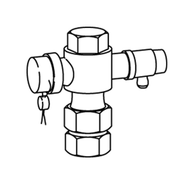 Viessmann Kappenventil 3/4 " Zubehör Ausdehnungsgefäß Typ N25 bis N50