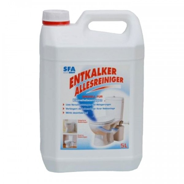 (3,90€/L) SFA Sanibroy Entkalker für Kleinhebeanlagen 5 Liter X2910