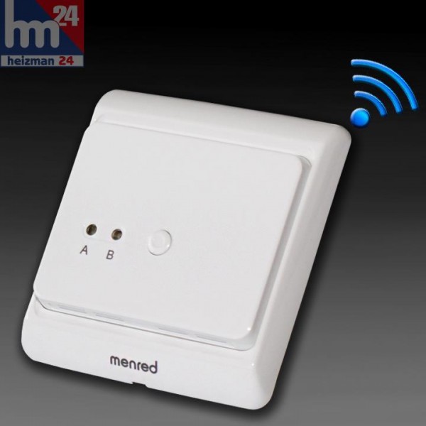 Menred E8.423RF Ein-Kanal-Funkempfänger 3 A 433 MHz / 230 V Unterputz