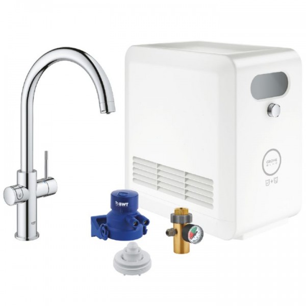 Grohe Blue Professional Starter Kit 31323002 Einhebel-Spültischarmatur inkl. Kühler