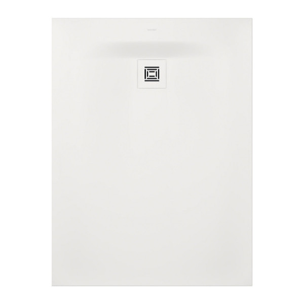 Duravit Sustano zuschneidbare Duschwanne 120 x 90 cm Weiß Matt DuraSolid Mineralguss