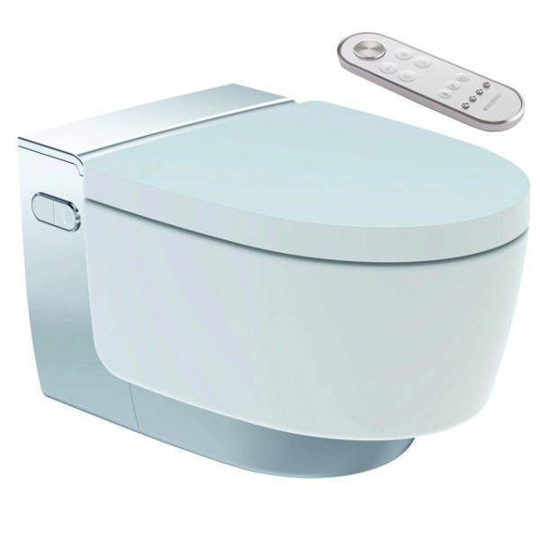 Geberit Komplettanlage AquaClean Mera Comfort Dusch-WC 146.210.21.1 spülrandlos verchromt