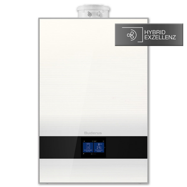Buderus Logamax Plus GB192i.2 Gas-Brennwert-Therme 25kW Erdgas 2H 7736702060 m. Bedieneinheit