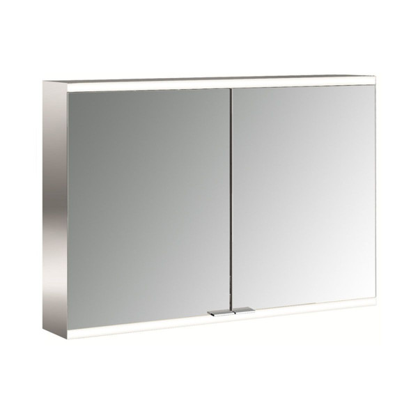 EMCO Lichtspiegelschrank prime 2 1000 mm Aufputzmodell Rückwand verspiegelt 949706045
