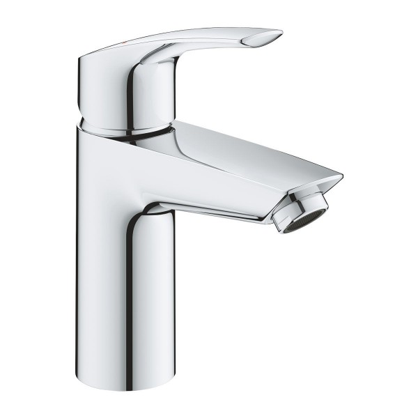 Grohe Eurosmart Einhand Waschtischarmatur S-Size mit Push-Open Ablauf u. Verbrühschutz 23988003