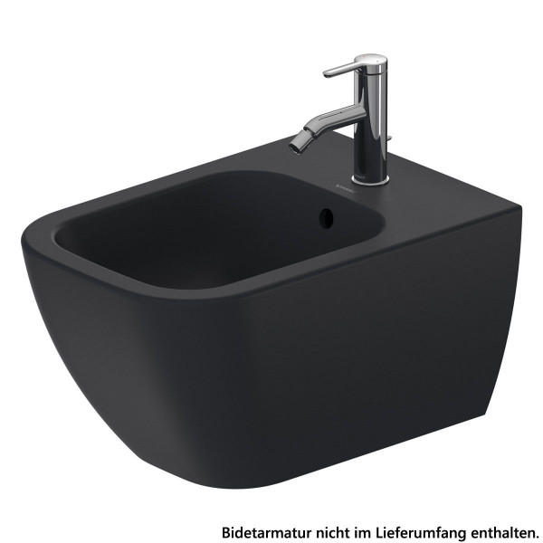 Duravit Happy D.2 Wand Bidet Anthrazit Matt 2258151300