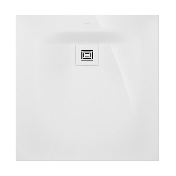 Duravit Sustano zuschneidbare Duschwanne 90 x 90 cm Weiß Glänzend DuraSolid Mineralguss