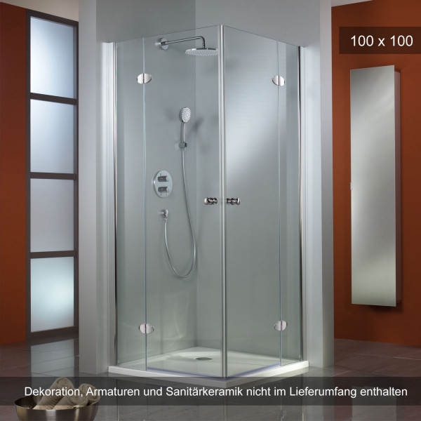 HSK Premium Classic Eckeinstieg 4-teilig 100x100cm
