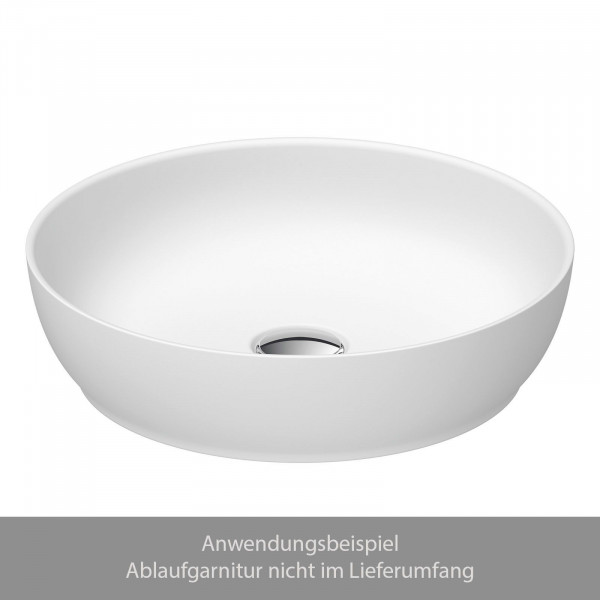 Duravit Sivida Aufsatzbecken Weiß Rund aus DuroCast Plus 2660003200