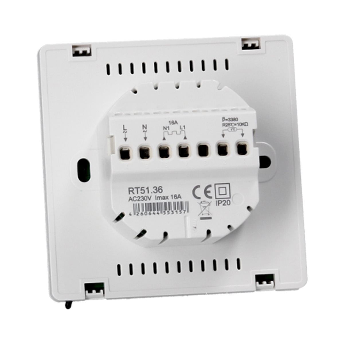 E51 Digital Thermostat inkl. Bodenfühler