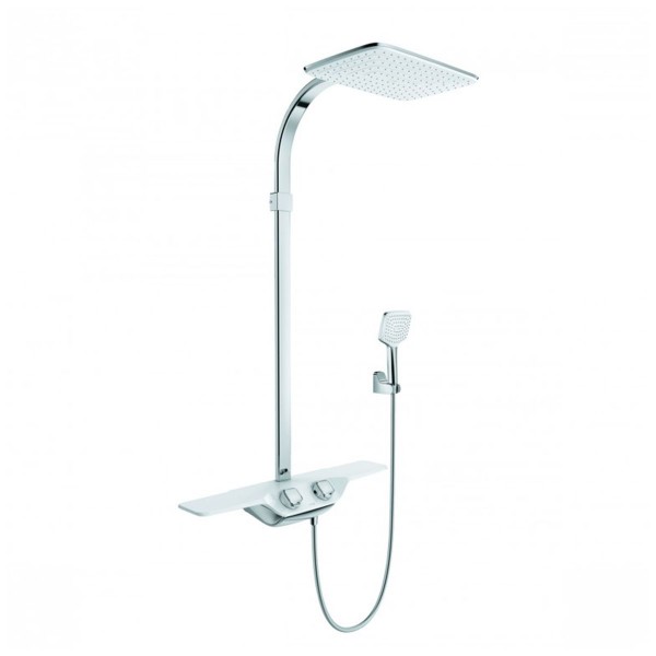 Kludi Cockpit Discovery Duschsystem Thermostat mit Regendusche 8020091-00