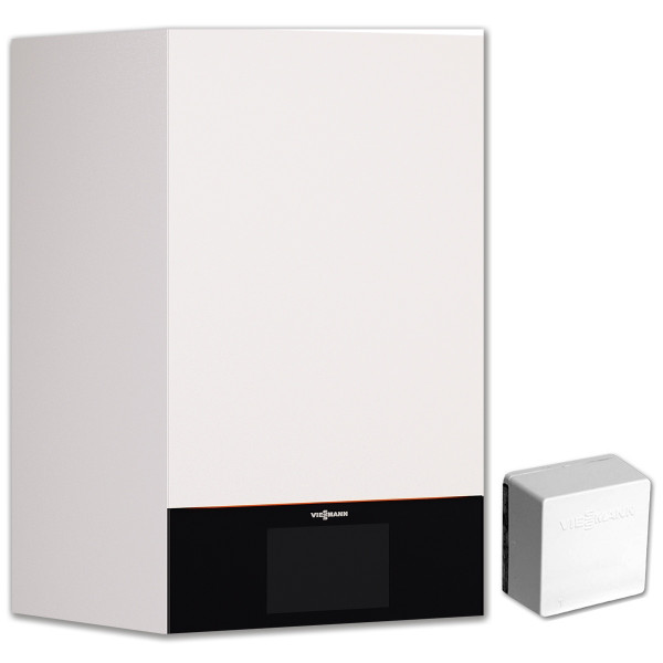 Viessmann Vitodens 300-W Gas-Brennwerttherme B3HH 19kW 7-Zoll Display Z029324