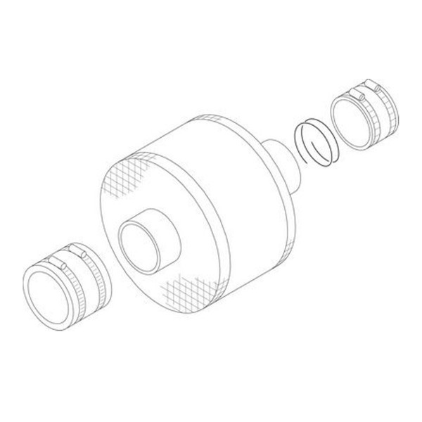 Buderus Abgasschalldämpfer DN130 kpl 8718584389