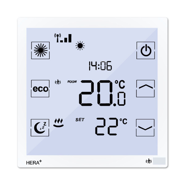 Blossom-ic Hera+ Raumthermostat Funk HPT-3975 Weiß