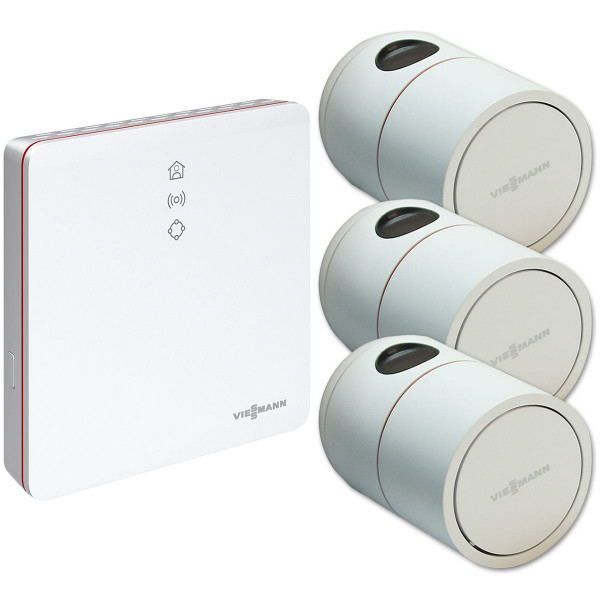 Viessmann ViCare Smart Home Starterpaket Eco Vitoconnect OPTO2 inkl. Thermostatkopf ZK05392