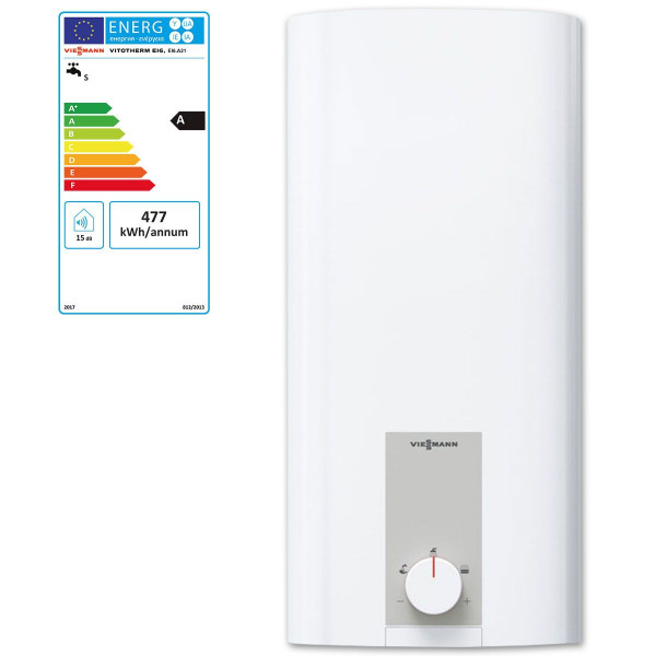 Viessmann Vitotherm EI6.A21 Komfort-Durchlauferhitzer 21 kW mit 2S-Funktion ZK06567 / ZK03807